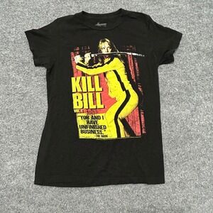 American Classics T-Shirt Womens Small Black Kill Bill Movie Graphic Cotton Tee